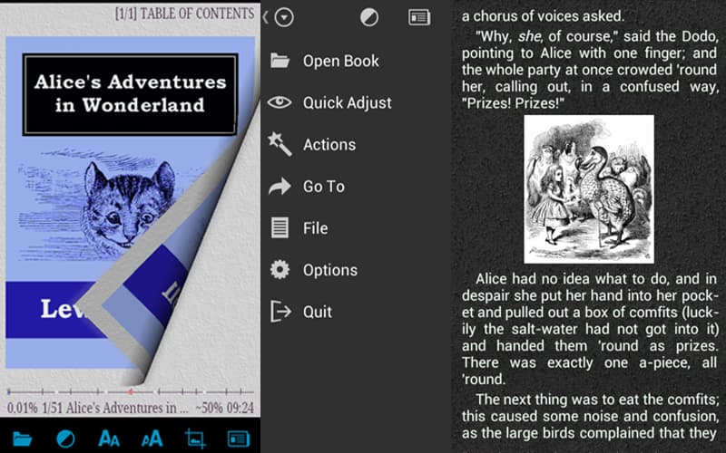 Aireader app preview