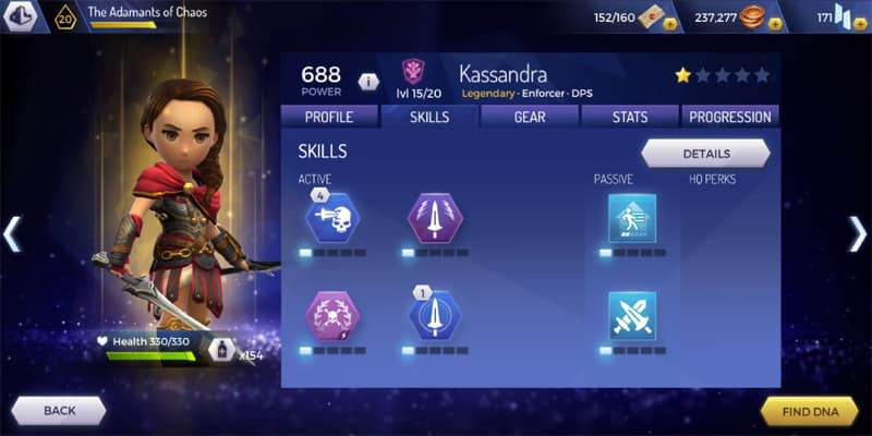 Assassins creed rebellion kassandra