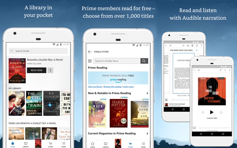 Kindle app preview