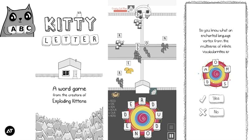 Kitty letter gameplay