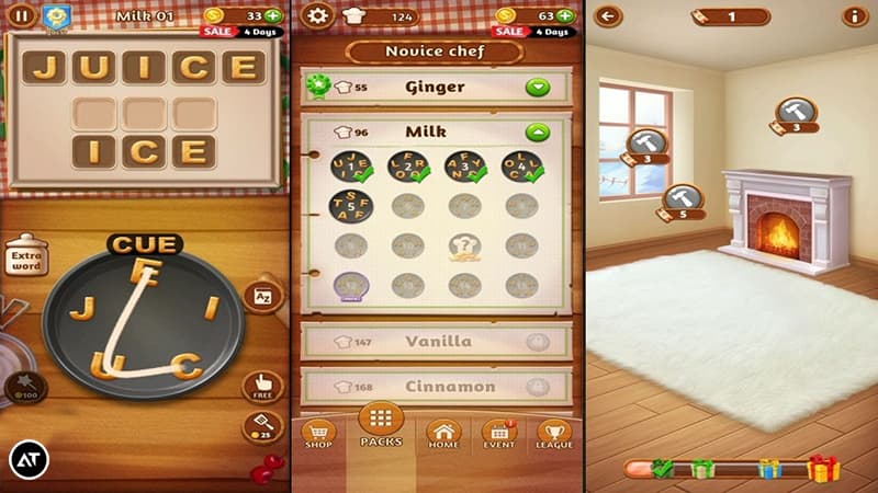 Word cookies gameplay