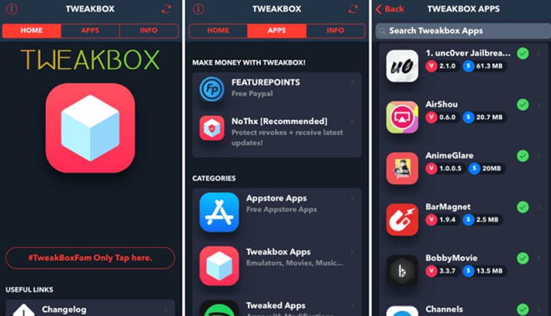 Tweakbox preview