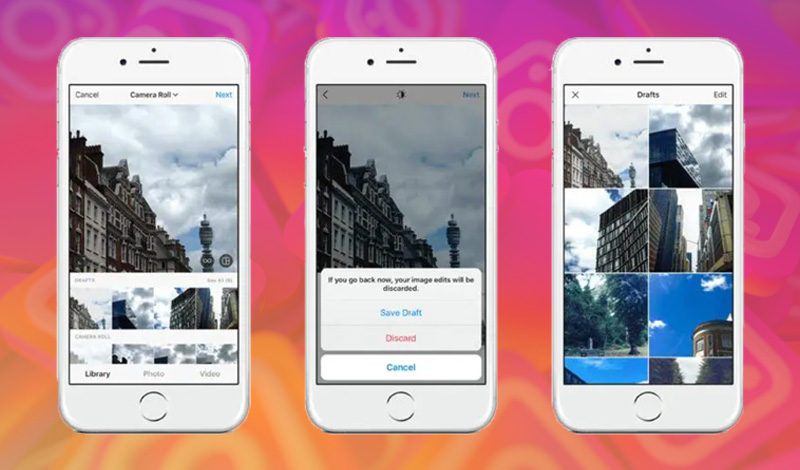 Instagram drafts app tipps ipv