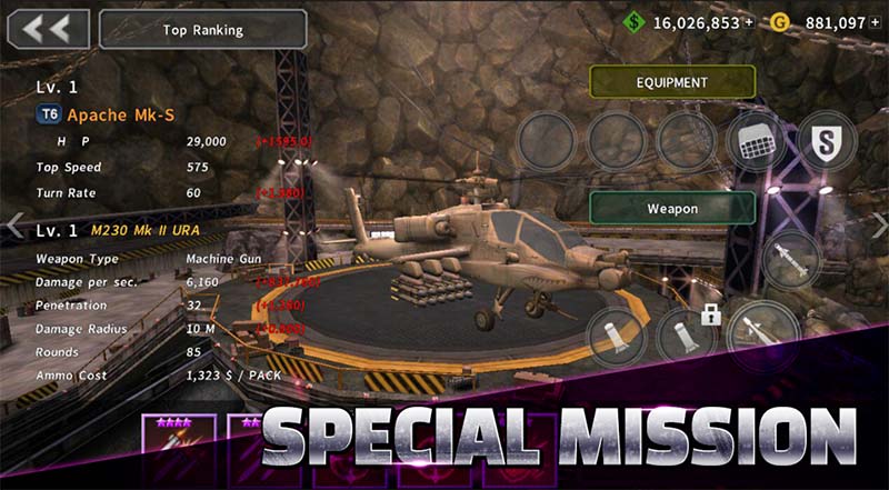 Gunship battle helicopter ipv 4