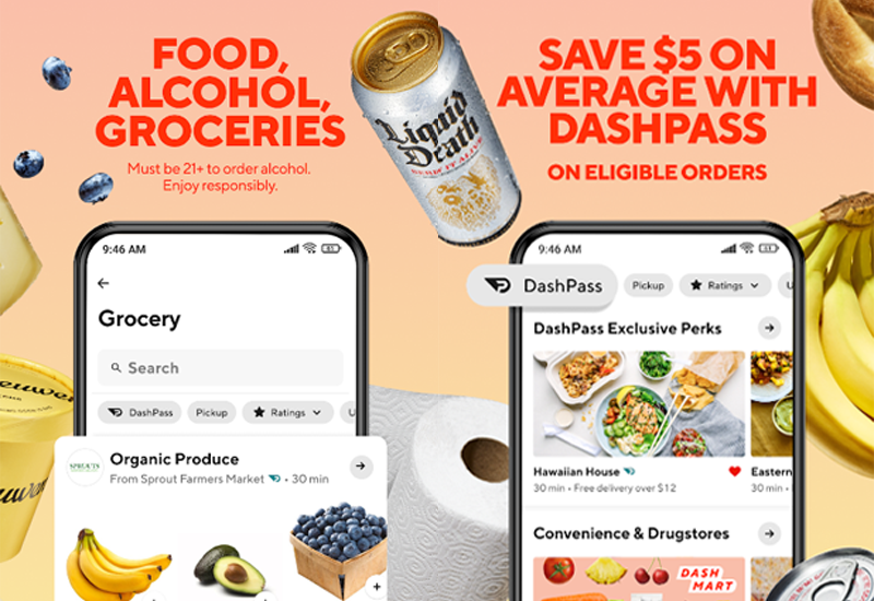 Doordash in post