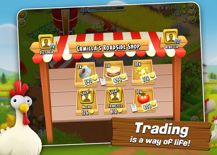 Hay day trading app tipps