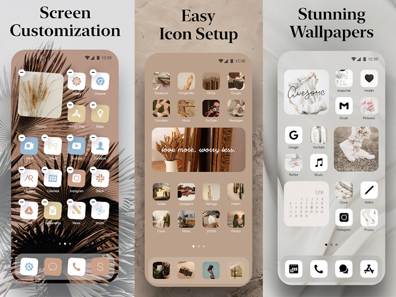 Themify theme and icon changer app tipps 2