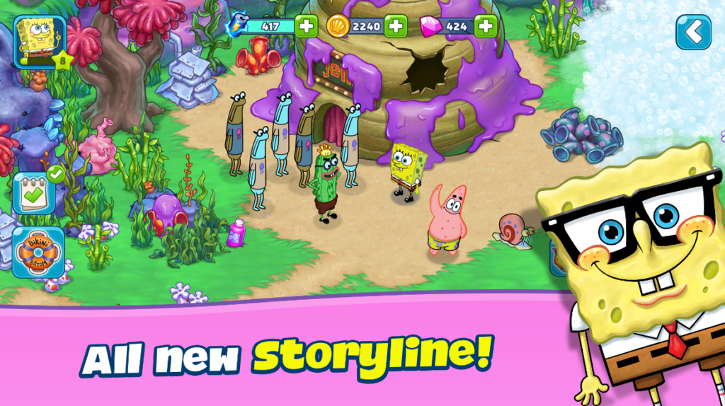 Spongebob adventures explore