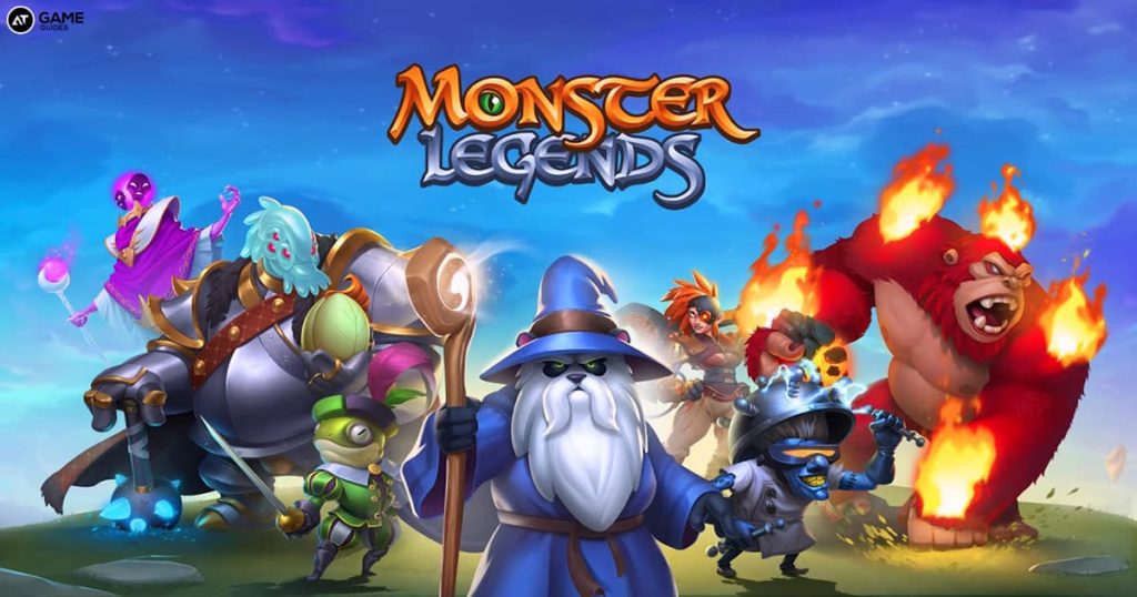 Monster Legends game poster.
