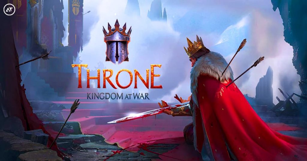 Throne: Kingdom of War game poster.
