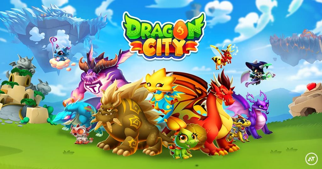 Dragon City game poster.