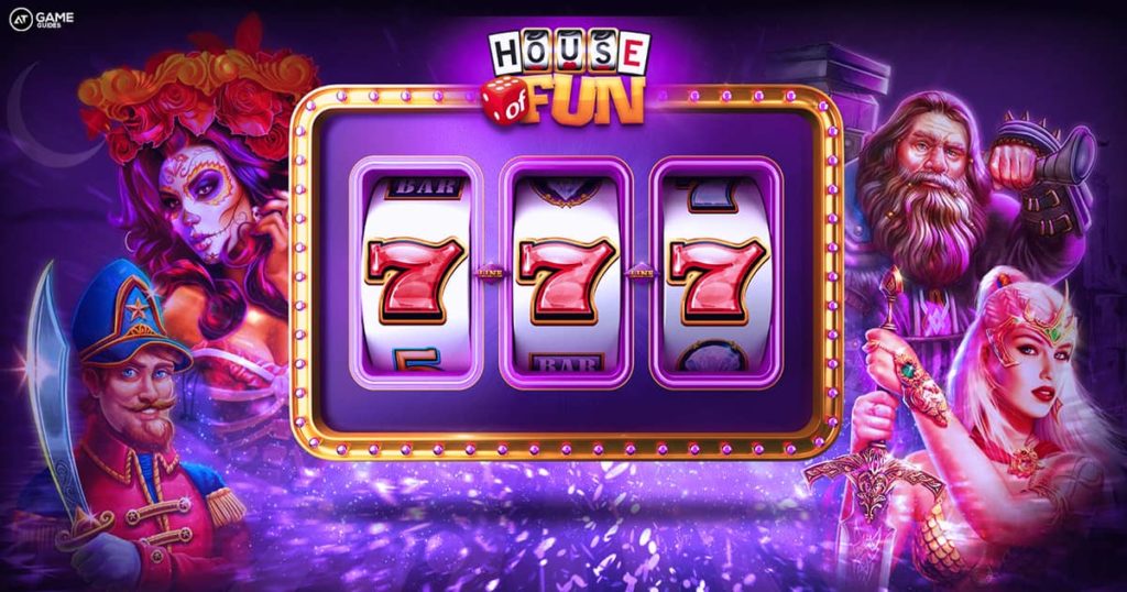 House of Fun casino slots logo.