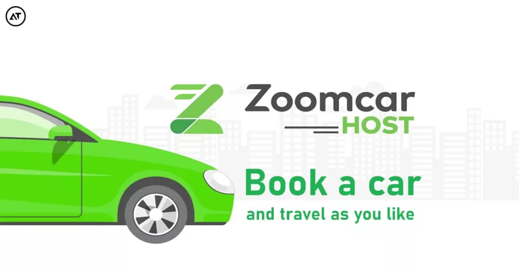 Zoomcar logo.