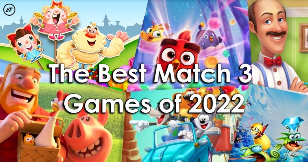 The best match-3 mobile game titles of 2022.