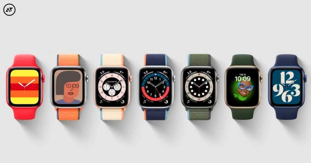 Different Apple Watch 6 designs.