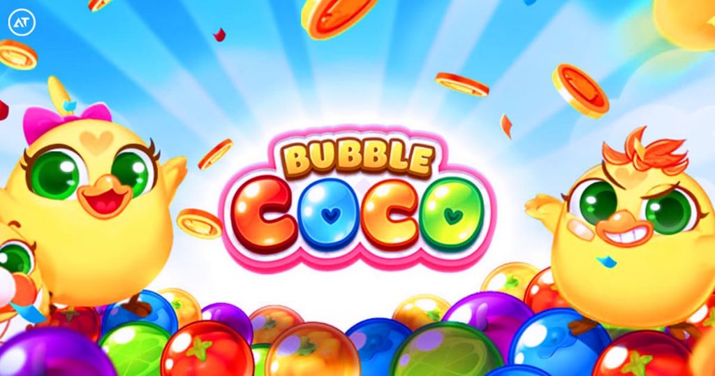 Bubble Coco: Bubble Shooter mobile game cover.