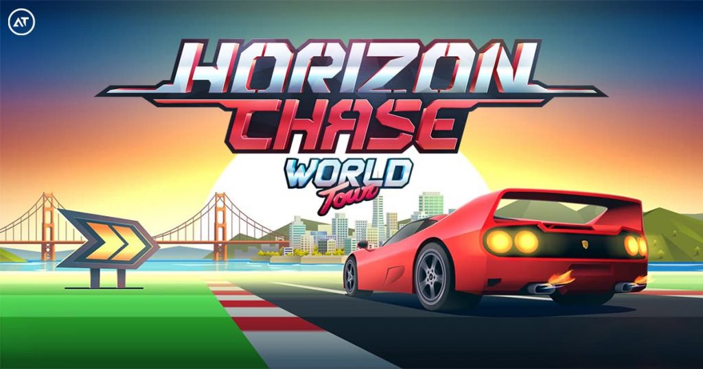 Horizon Chase World Tour game poster.