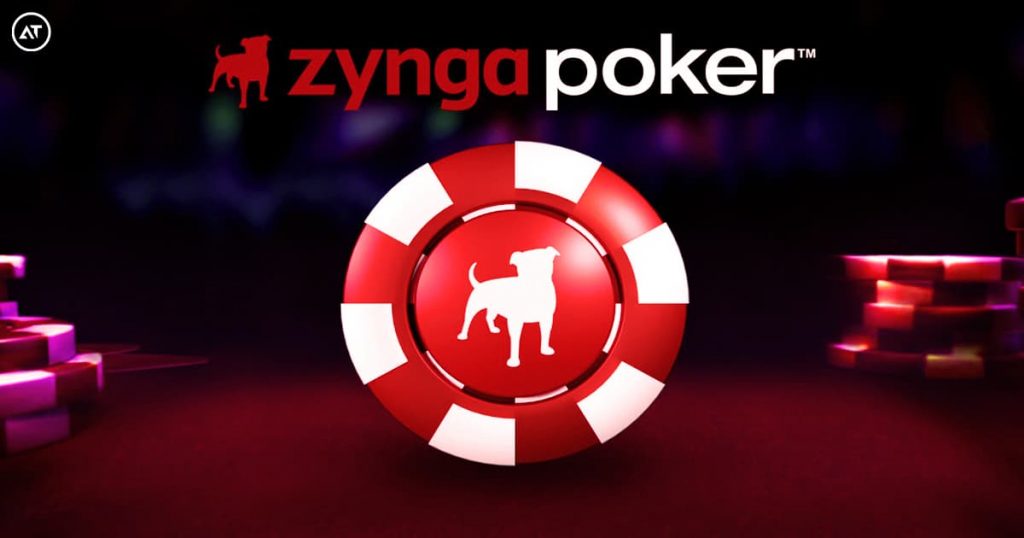 Zynga Poker game screen.