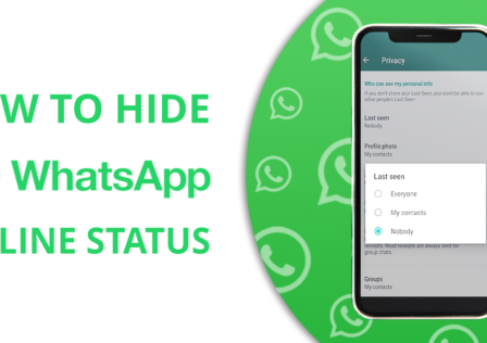 banner hide online status whatsapp