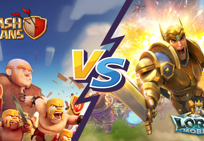 banner lords mobile vs clash of clans