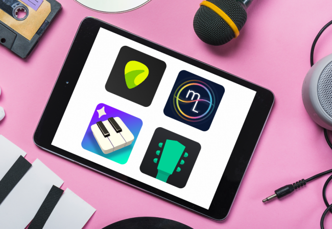 banner apps for learning istruments